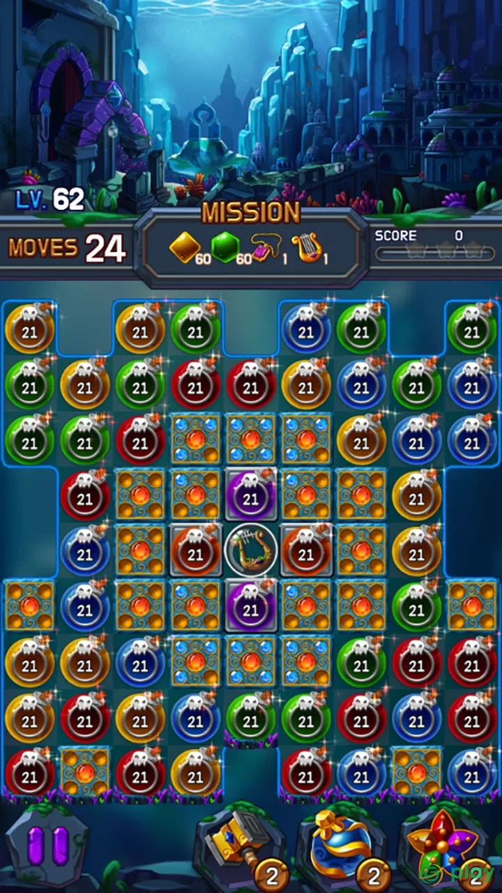 Jewel Water World — скриншот 6