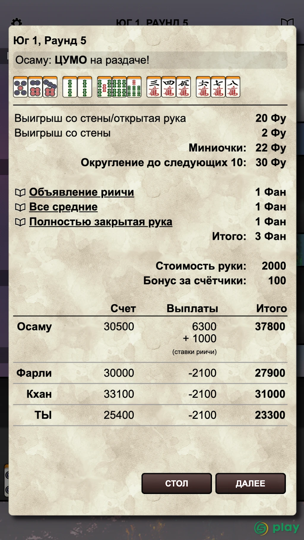Kemono Mahjong — скриншот 6