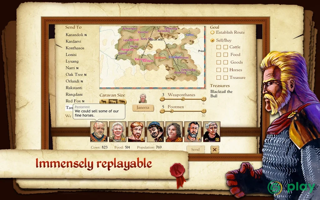 King of Dragon Pass: Текстовая RPG — скриншот 10