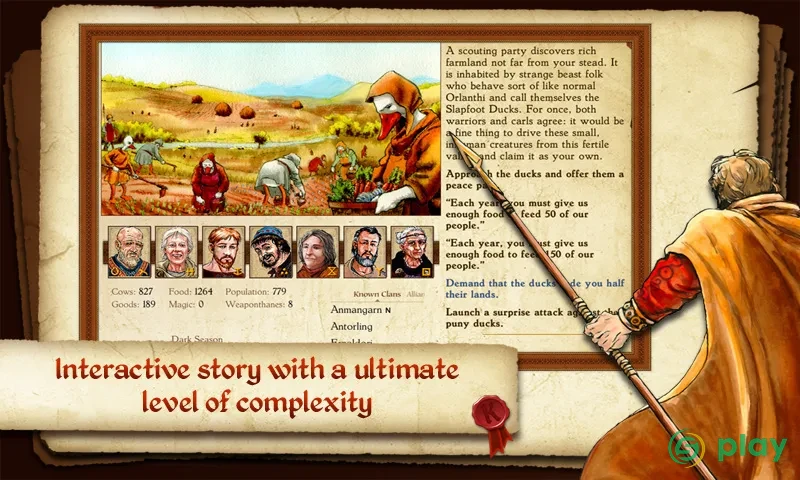 King of Dragon Pass: Текстовая RPG — скриншот 5