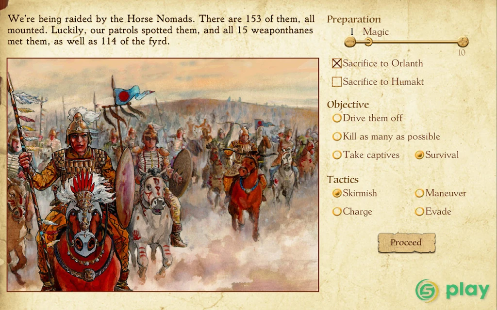 King of Dragon Pass: Текстовая RPG — скриншот 6