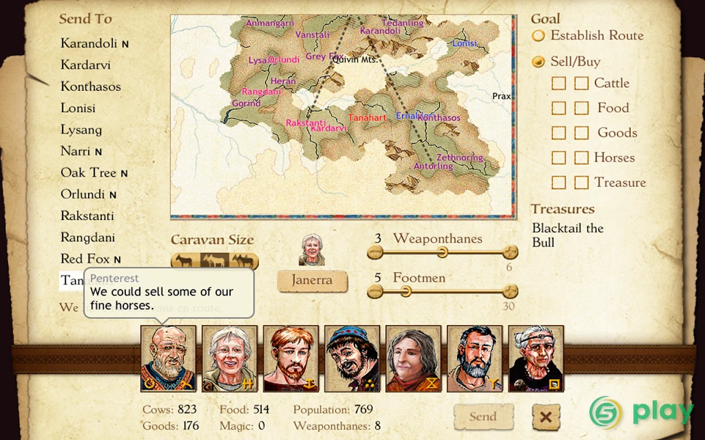 King of Dragon Pass: Текстовая RPG — скриншот 7