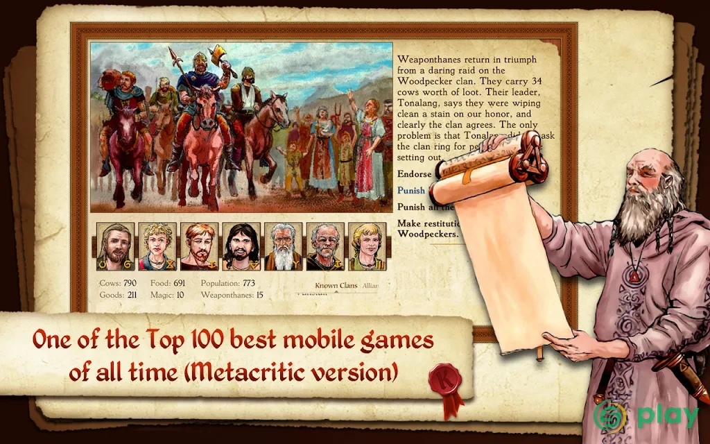 King of Dragon Pass: Текстовая RPG — скриншот 8
