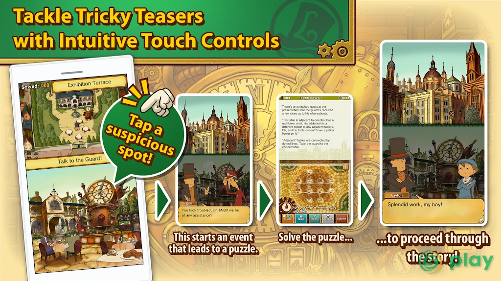Layton: Lost Future в HD — скриншот 3