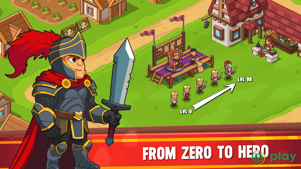 Legendary Hero Forge: Idle RPG — скриншот 3