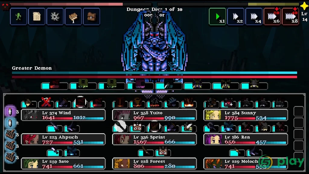 Legends of Dragaea: Idle RPG — скриншот 1