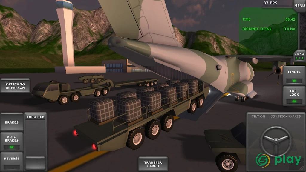 Turboprop Flight Simulator 3D — скриншот 8