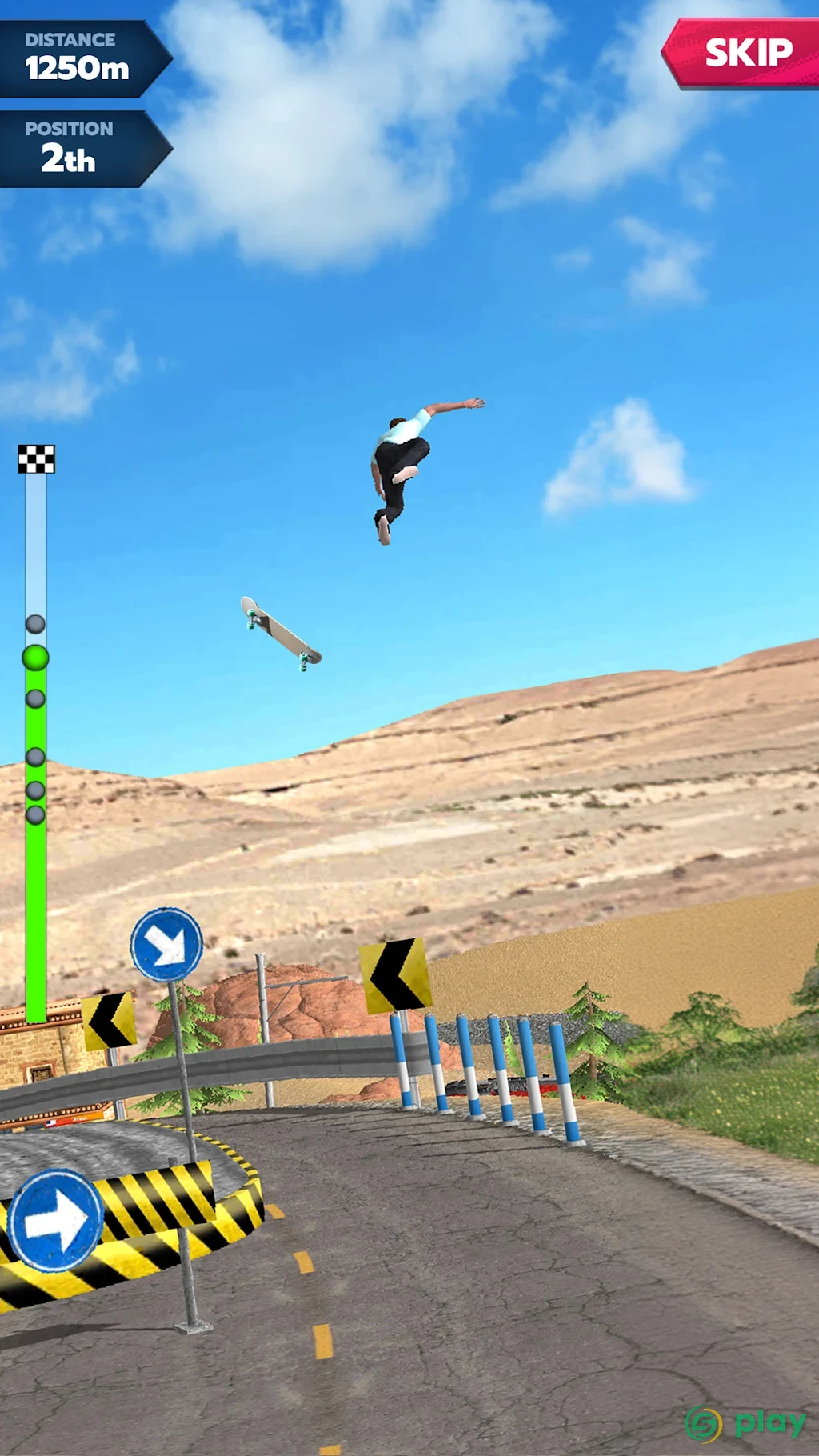 Downhill Race League — скриншот 4
