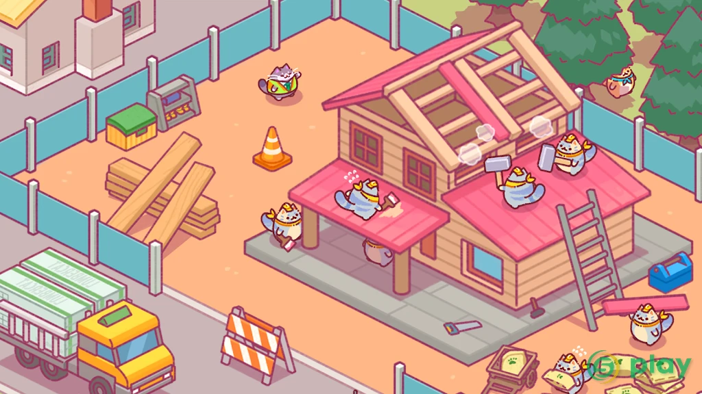 Lumbercat: Idle-магнат — скриншот 6