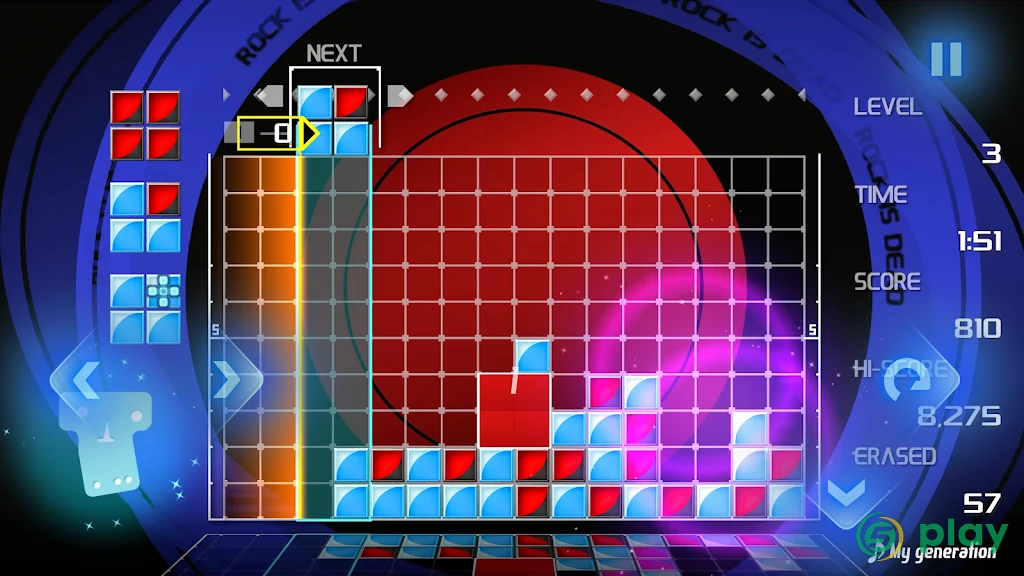 LUMINES REMASTERED — скриншот 5