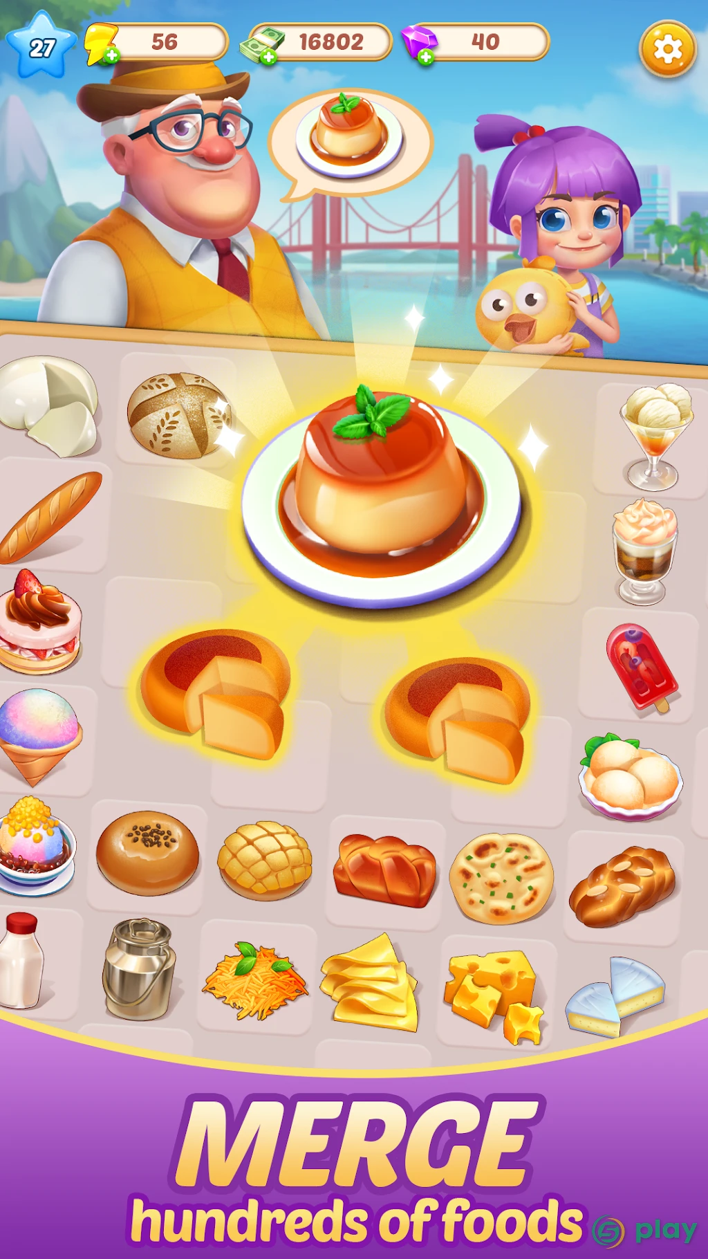 Merge Food – Декорирование от шефа — скриншот 2
