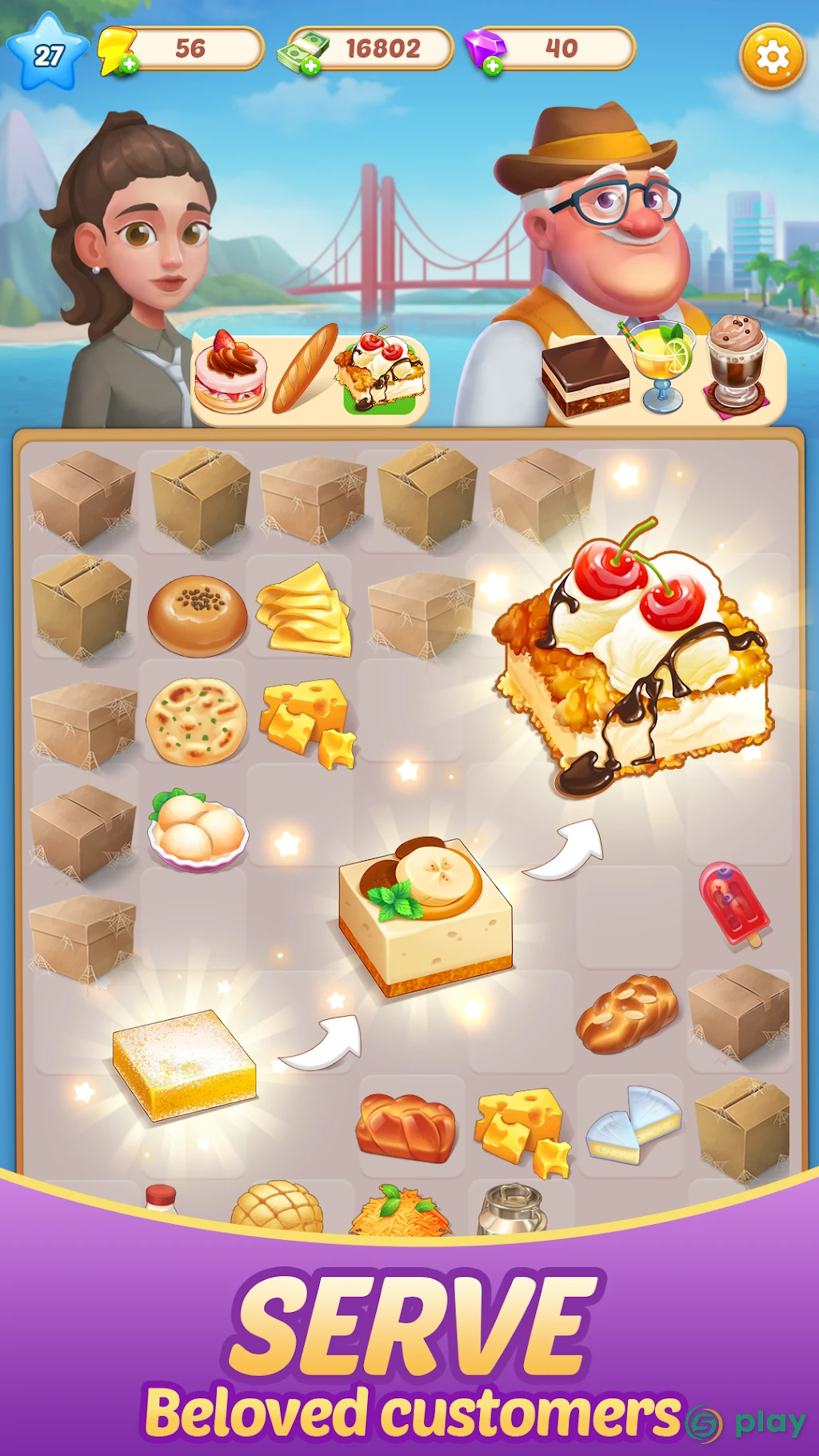 Merge Food – Декорирование от шефа — скриншот 4
