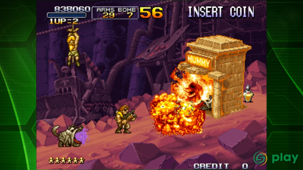 METAL SLUG X ACA NEOGEO — скриншот 3