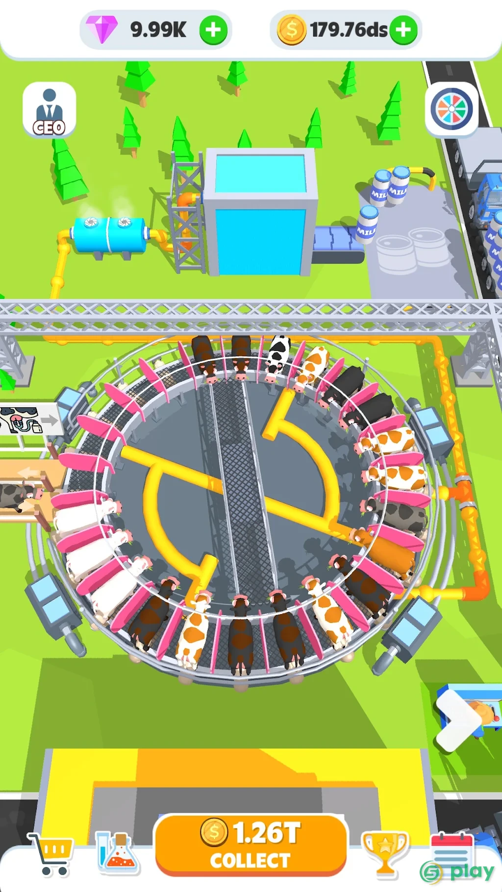 Fresh Milk Tycoon — скриншот 2