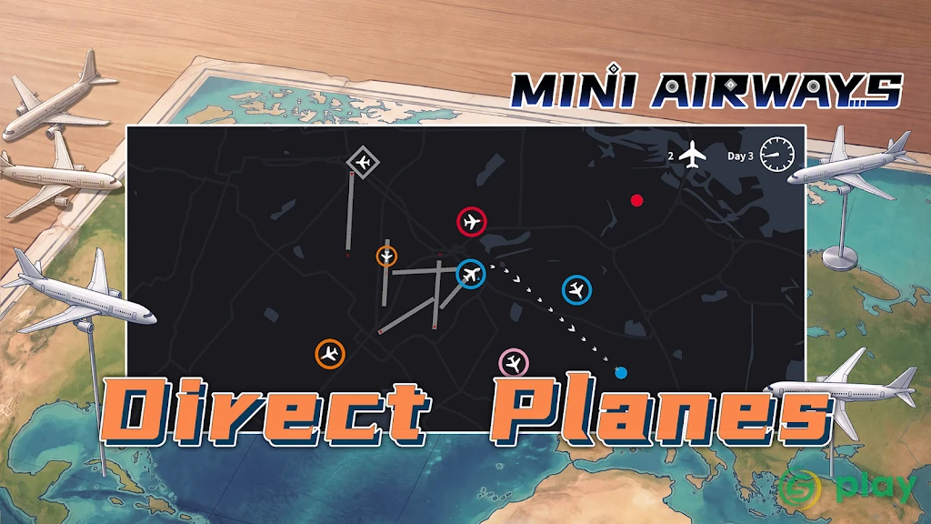Mini Airways: Премиум — скриншот 2