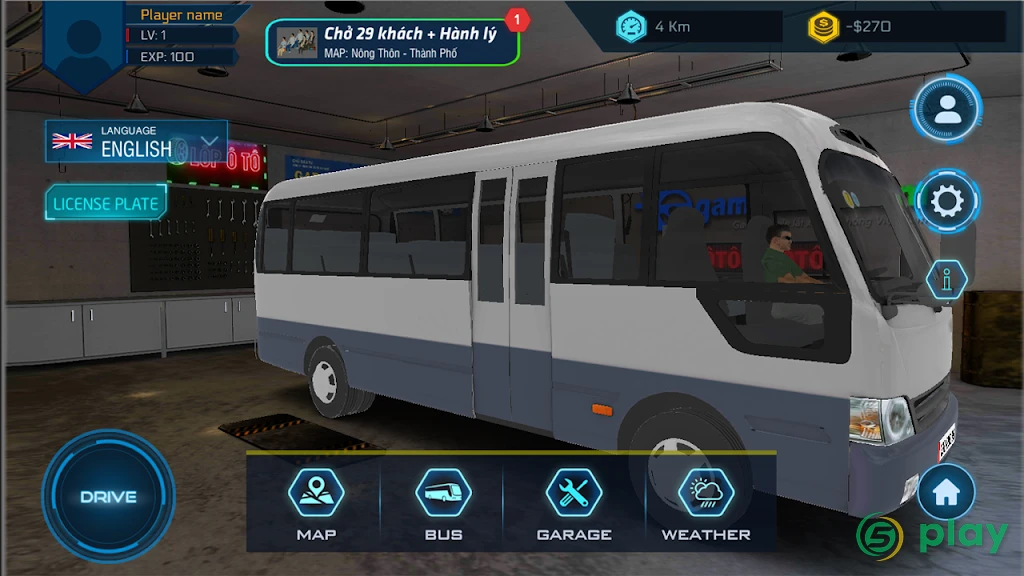 Minibus Simulator Vietnam — скриншот 1