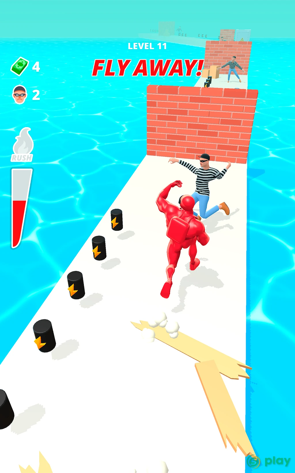 Muscle Rush – Игра с бегом и крушением — скриншот 8