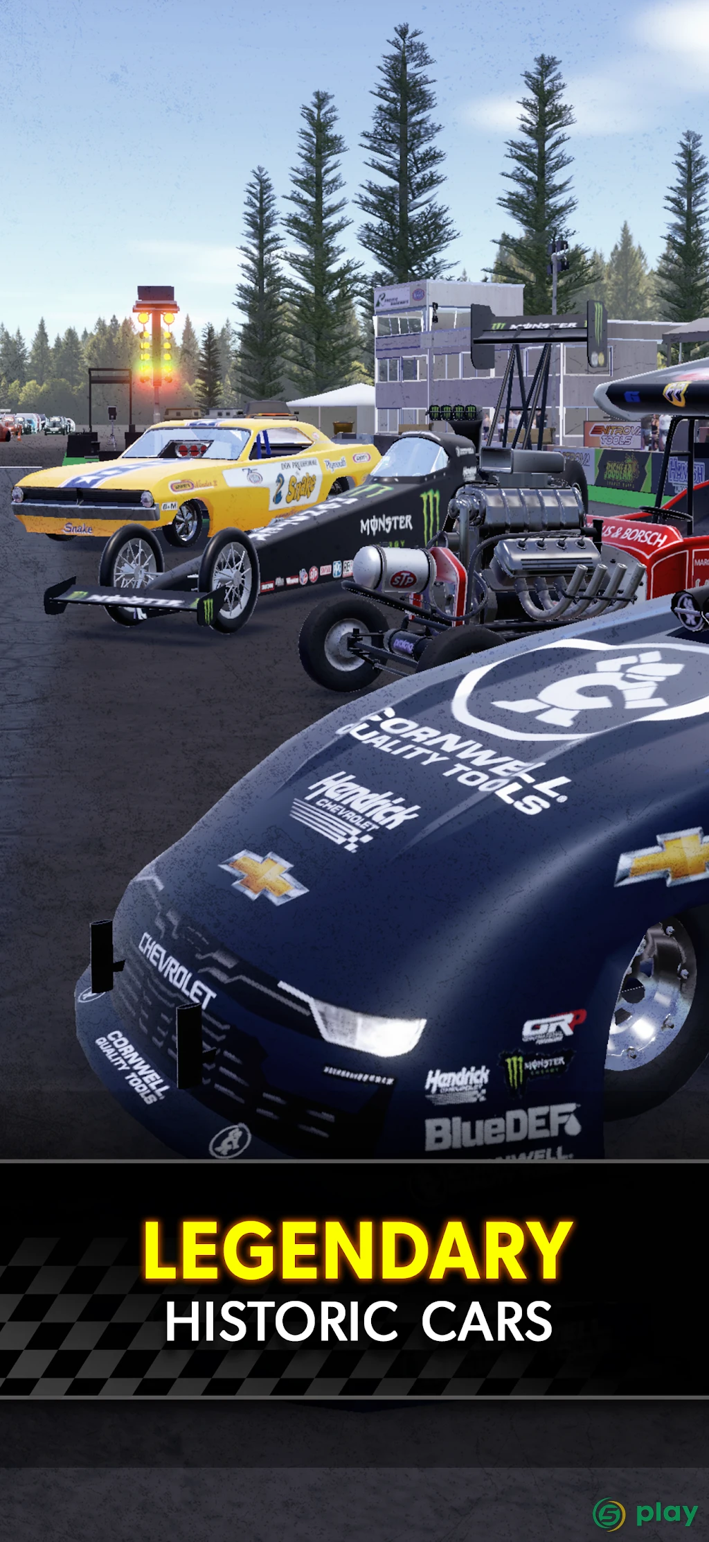 NHRA Legends of Drag Racing — скриншот 2