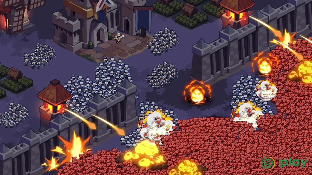 Nighty Knight: Пограничная война TD — скриншот 5