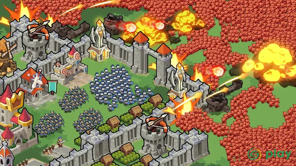 Nighty Knight: Пограничная война TD — скриншот 9