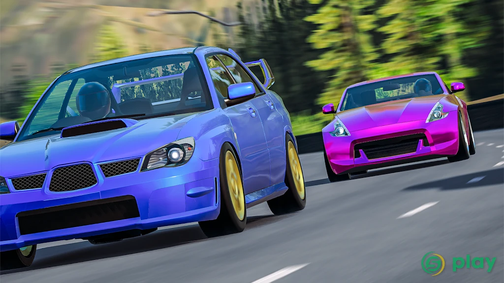 No Hesi Car Traffic Racing — скриншот 1