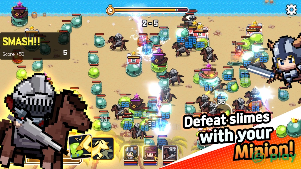 No More Slimes!!: Idle Action — скриншот 2