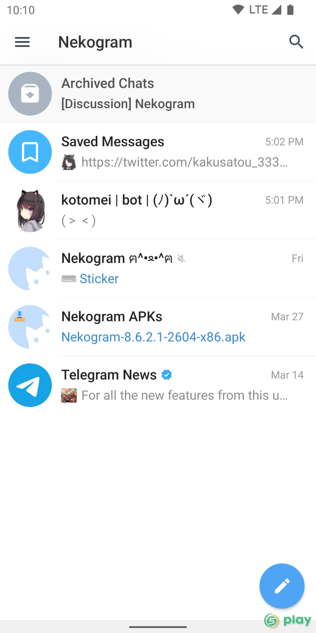 Nekogram — скриншот 1