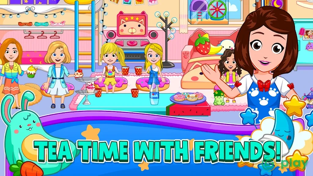 My City: Pajama Party — скриншот 4