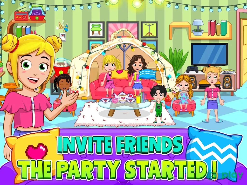 My City: Pajama Party — скриншот 7