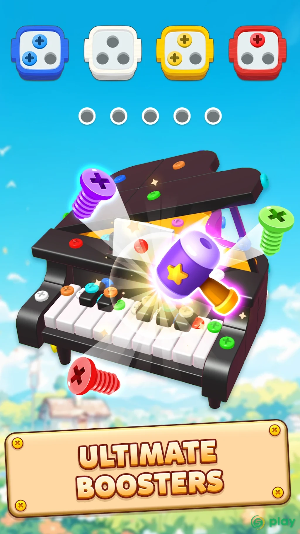 Screwdom 3D — скриншот 5