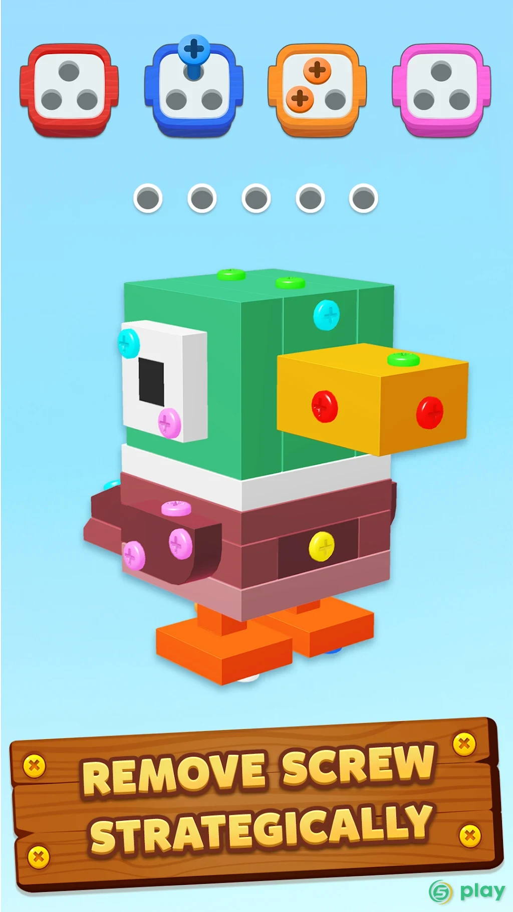 Screwdom 3D — скриншот 9