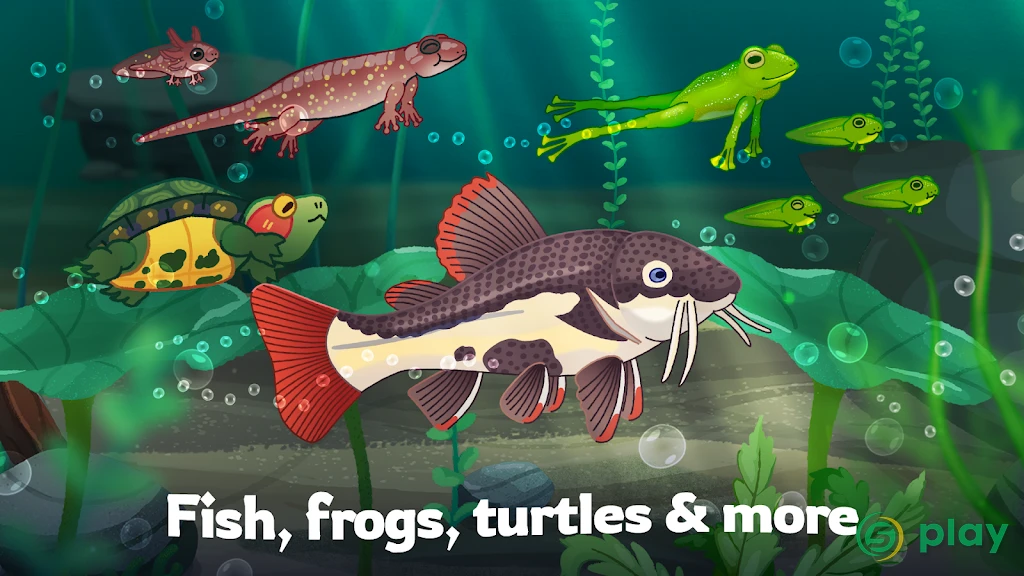 Pondlife – Расслабляющая игра про рыбок — скриншот 2