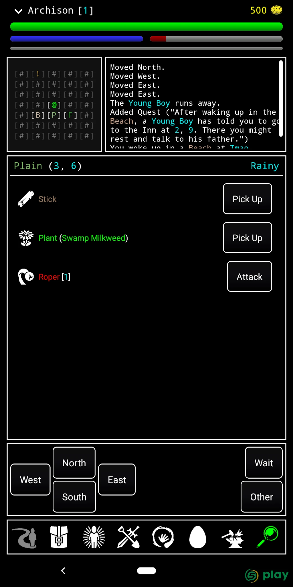 Случайное приключение Roguelike II — скриншот 3
