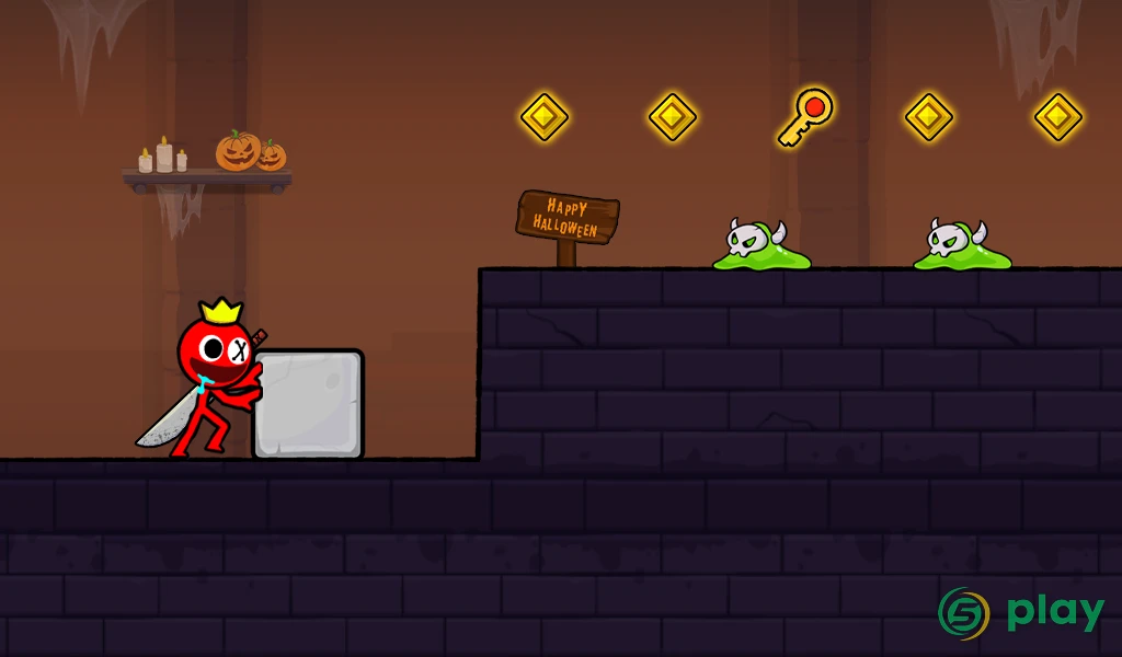 Red Stick Boy: Приключенческая игра — скриншот 11