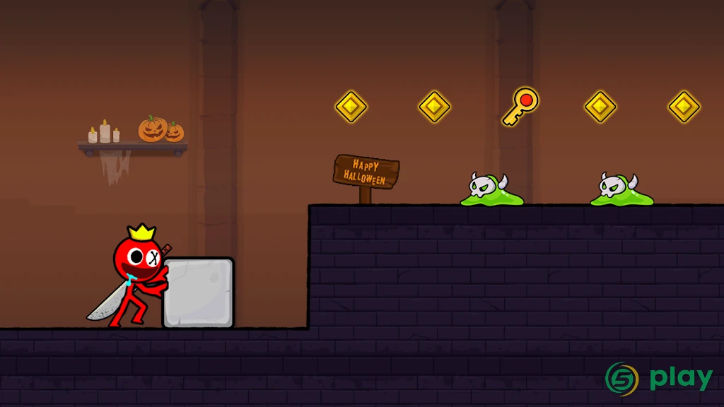 Red Stick Boy: Приключенческая игра — скриншот 3