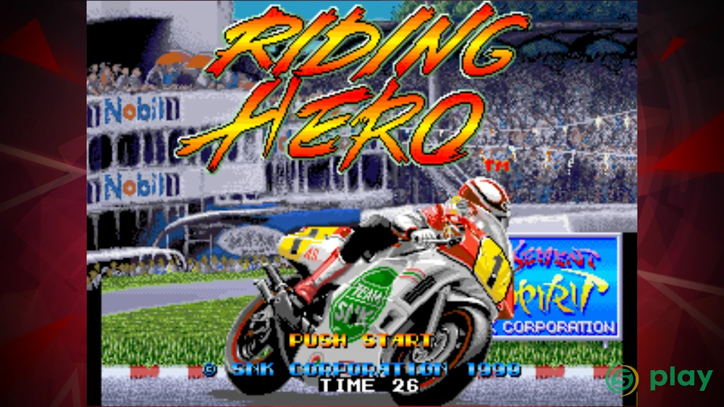 RIDING HERO ACA NEOGEO — скриншот 1