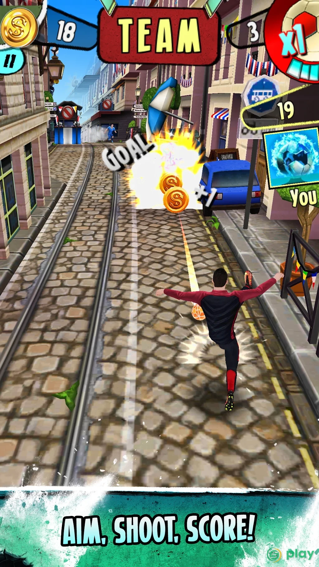 Ronaldo: KicknRun Football — скриншот 11