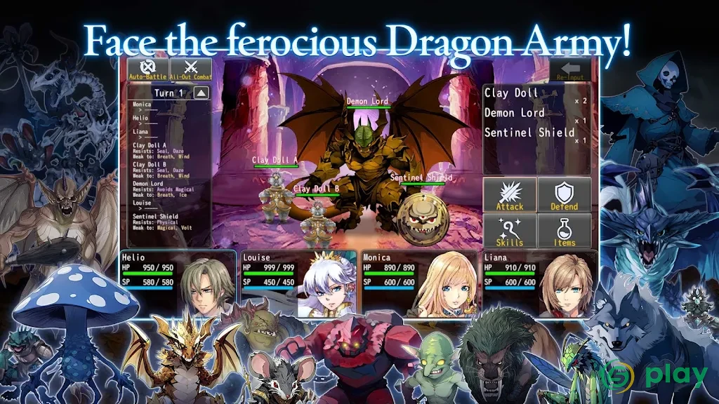 RPG Dragon Takers — скриншот 5