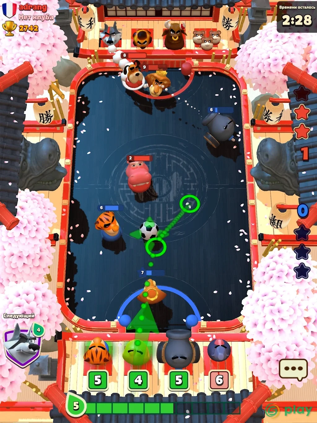 Rumble Stars Soccer — скриншот 6