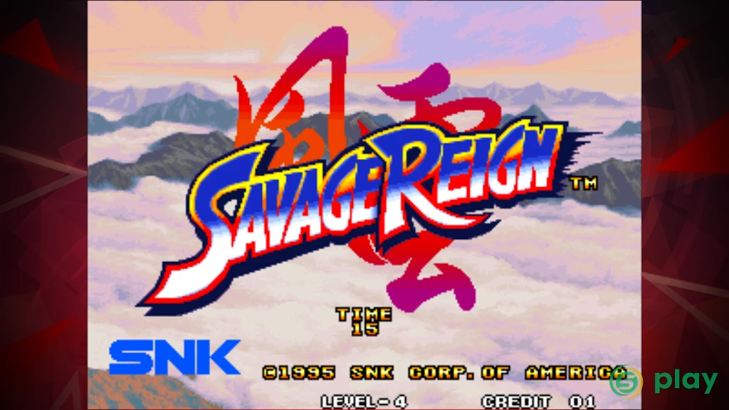 SAVAGE REIGN ACA NEOGEO — скриншот 1
