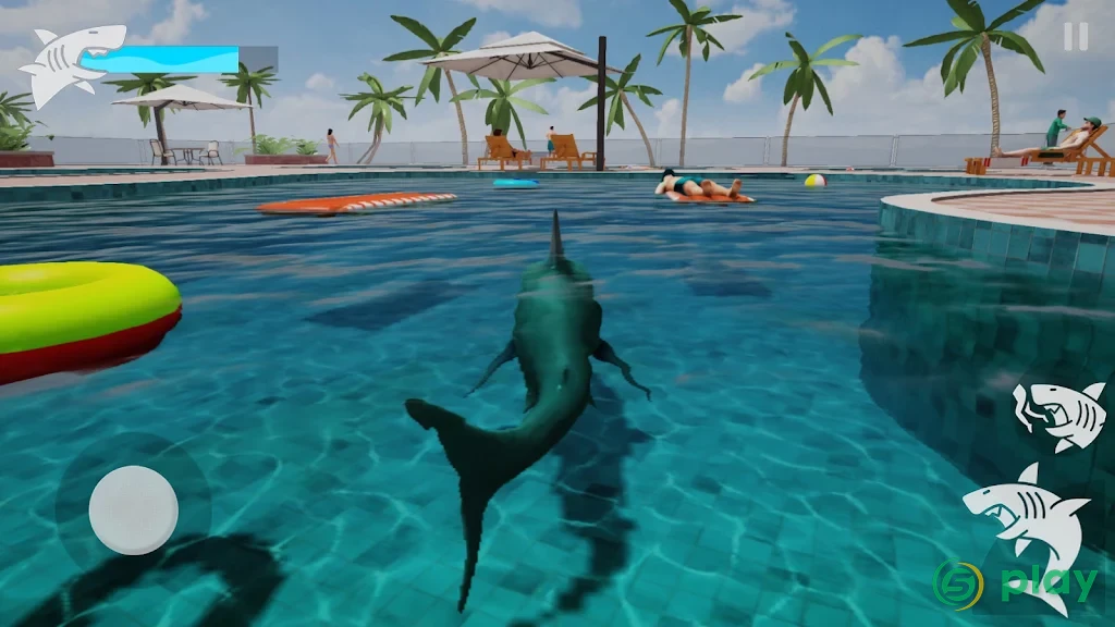 Shark Ravage: Симулятор акулы — скриншот 1