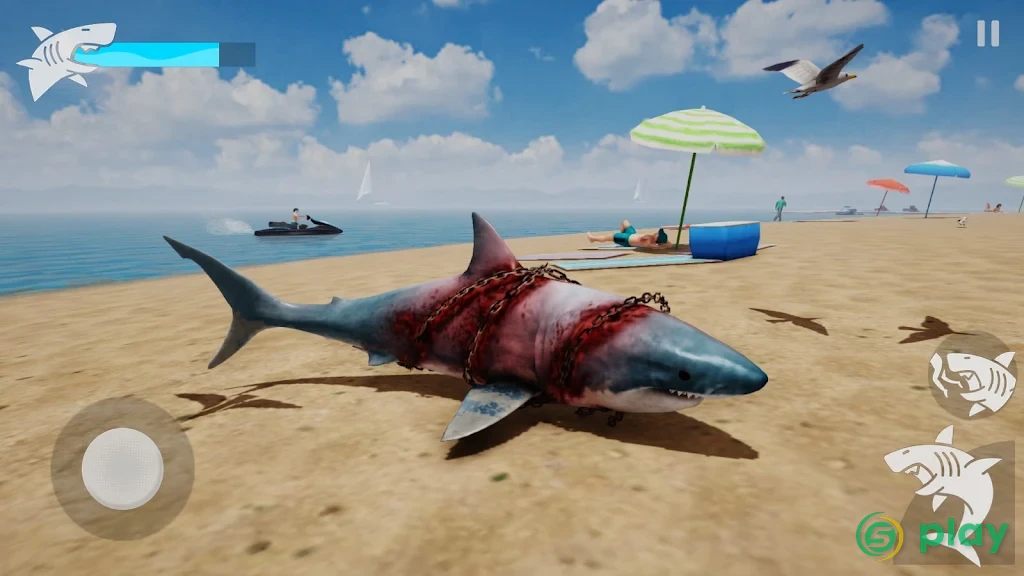 Shark Ravage: Симулятор акулы — скриншот 5