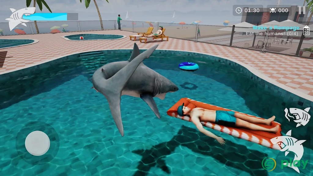 Shark Ravage: Симулятор акулы — скриншот 8
