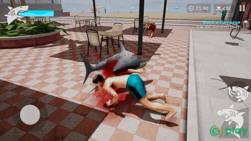 Shark Ravage: Симулятор акулы — скриншот 9