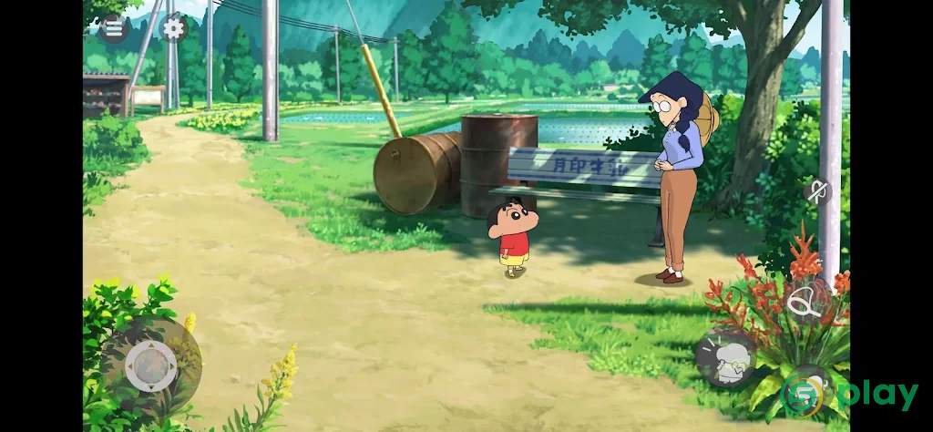 Shin chan: Shiro и Угольный город — скриншот 6