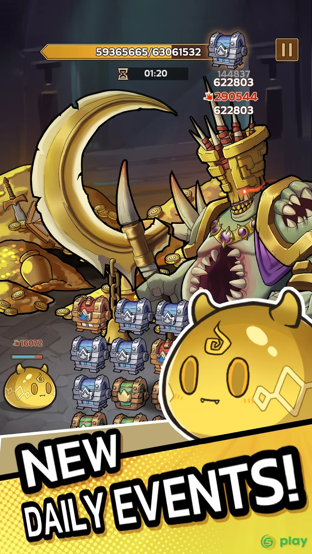 Slime Castle – Idle TD — скриншот 6