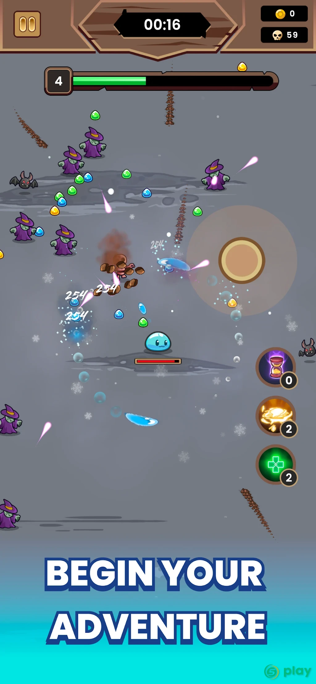 Slime Legends – Выживший — скриншот 1