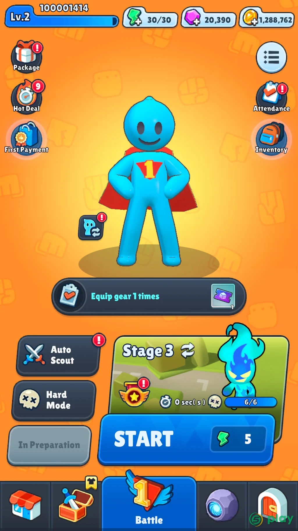 Smashero.io – Hack n slash RPG — скриншот 4