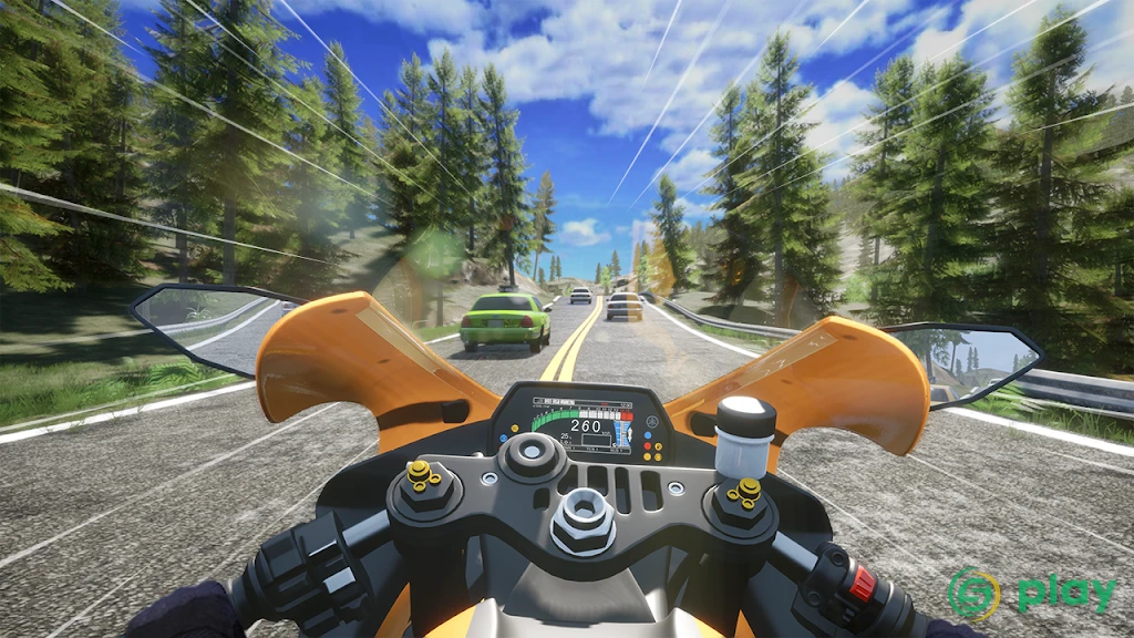 Speed Motor Dash: Настоящий симулятор — скриншот 5