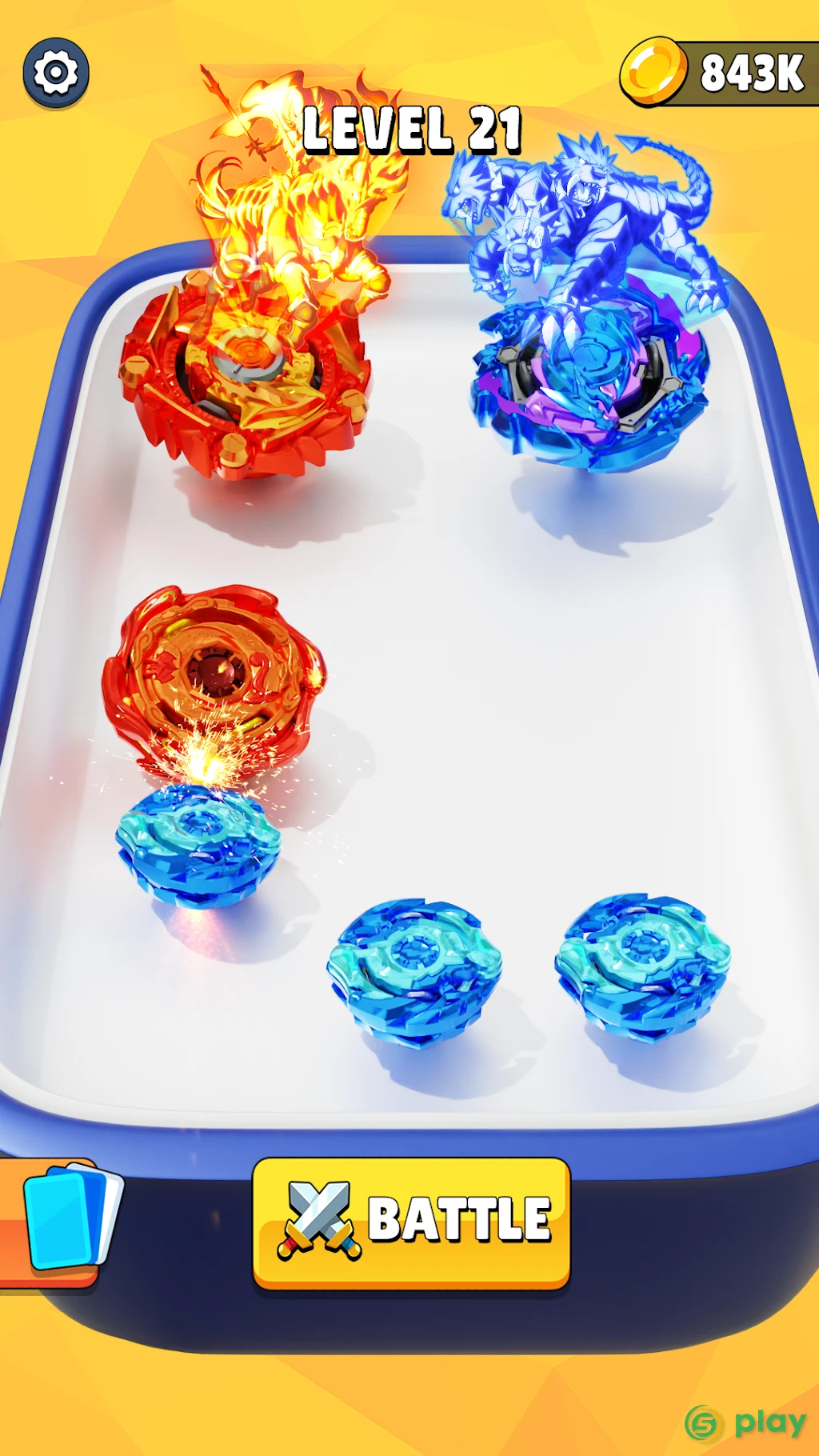 Spinner Battle: Битва слияний — скриншот 7